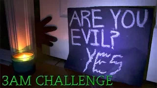 (DEMON SEEN) GHOST PAPER CHALLENGE AT 3AM (DEMONIC GAME)