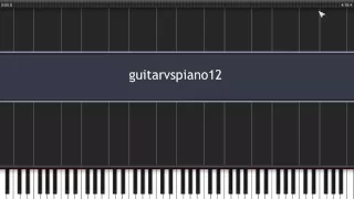 Guitar vs Piano 1.2 by Goukisan -Synthesia