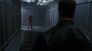 T-850 vs T-X (Bathroom Fight) _ Terminator 3