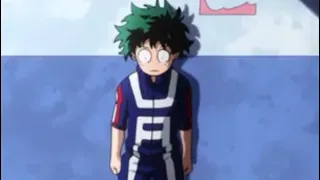 "Midoriya٫ tell me.. Are you really All Might's secret love child or something ?"