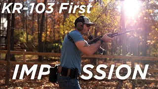 Kalashnikov USA KR-103 First Impressions - First Timer Here