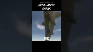 evolution of Megalodon Shark #shorts #evolution #BadRomance #megalodon