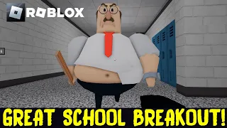 Great School Breakout! (Roblox Obby/Hard Mode)