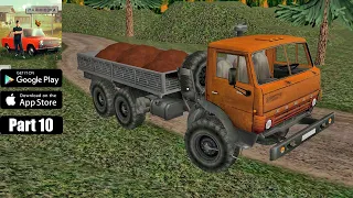 Russian Village Simulator 3D -  truck mission Fertilizer Transportation - Android Gameplay #10
