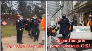 Montréal20201212-Édith Tremblay contre la brutalité policière