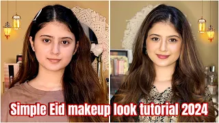 Simple Eid makeup look tutorial❤️