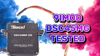 9Imod DSC45MG 45kg coreless servo tested