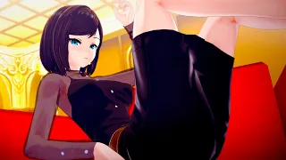 When You Finally Get Off Work [California Gurls x Counterside Hana Kim MMD Koikatsu]