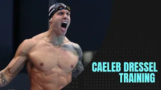 Caeleb Dressel Training Routine. 50 free, 100 free.