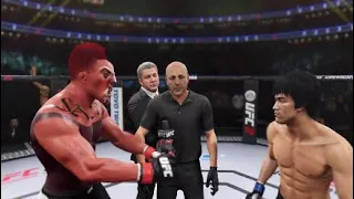 Scary Demon vs. Bruce Lee - EA sports UFC 2 - Crazy UFC 👊🤪