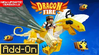 The DragonFire Add-On! - Minecraft Marketplace Trailer.