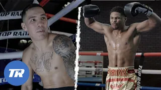 Behind the Scenes with Oscar Valdez & Shakur Stevenson as they prepare for April 30 Unification Bout