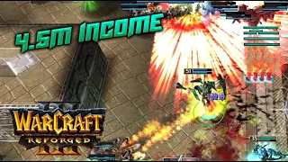 Warcraft 3 REFORGED | Hero Line Wars 8.2 Final | 4.5 Million Income