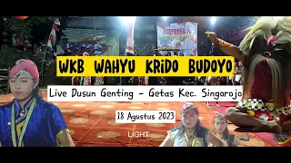 WKB Wahyu Krido Budoyo Lamuk Kalimanggis Tari Masal Putri Live Genting Terbaru 18 Agustus 2023