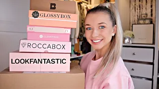 FEBRUARY/MARCH 2021 BEAUTY SUBSCRIPTION BOXES / GLOSSYBOX, Birchbox, Look Fantastic, Roccabox