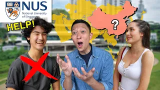 Asia’s BEST University Students Answer Simple Questions | ”亞洲第一大學” 新加坡國立學生真的聰明？簡單問題挑戰亞洲學霸水平！