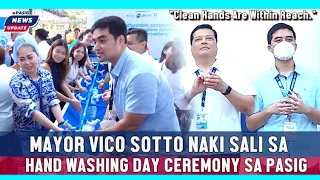 🔴 Mayor Vico Sotto at Pasig City Council naki-join sa #GlobalHandwashingDay