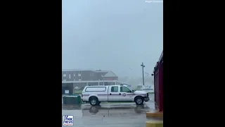 WATCH: Dramatic footage shows Hurricane Ida’s wrath as roof flies off hospital in Galliano,Louisiana