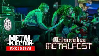 Behind the Scenes @ Milwaukee Metal Fest 24: I AM MORBID, MUNICIPAL WASTE, BLEED FROM WITHIN & MORE!