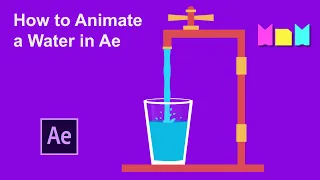 How to create water Animation in After Effects | Liquid animation | After Effects Tutorial