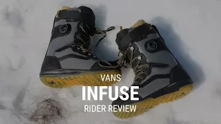 Vans Infuse 2019 Snowboard Boot Rider Review - Tactics