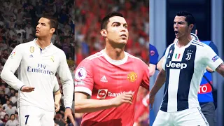 CRISTIANO RONALDO IN EVERY FIFA (04-22)