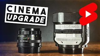 CONVERT Your Vintage Lens into a Cinema Lens #shorts