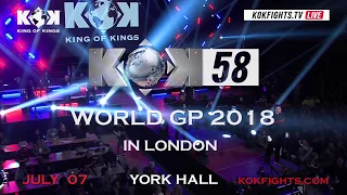 KOK'58 WORLD GP 2018 IN LONDON