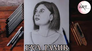i draw EVA_JAMIR  /Timelapse/ ⏲️ Art chongli stm @evajamir