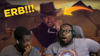 Bruce Lee vs Clint Eastwood. Epic Rap Battles of History - @ERB Reaction