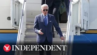 Live: Joe Biden lands in Japan for G7 summit