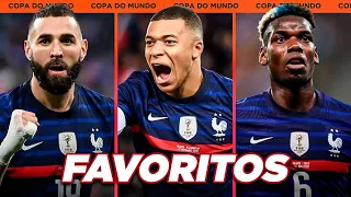 OLHA O TIMAÇO QUE A FRANÇA ESTÁ PREPARANDO PARA VENCER A COPA DO MUNDO!