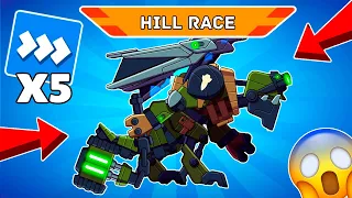 HILL RACE! X5 SPEED! NEW MODE in TOURNAMENT! I Which Tank is the Fastest? Hills of Steel
