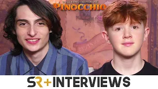Gregory Mann & Finn Wolfhard On Working With Guillermo del Toro To Craft Pinocchio