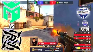 Entropiq vs Young Ninjas - REPUBLEAGUE TIPOS Season 1 | CSGO HIGHLIGHTS