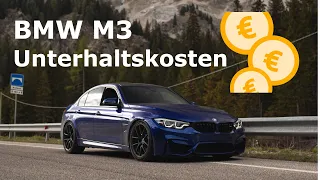 BMW M3 Unterhaltskosten | Was hat mich 1 Jahr gekostet? 💸 💰