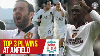 Top 3 Premier League Wins At Anfield | Liverpool v Manchester United | Bitesize Boxset
