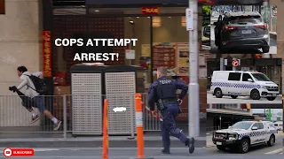 *Attempted Arrest* - VICPOL // Various Marked + Unmarked Units Responding + On Scene - Melbourne CBD