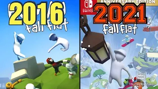 Evolution of human fall flat (2016-2021)