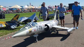 Giant RC Starfighter F-104 Flown By Ali Machinchy