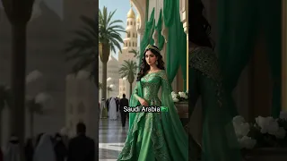 Asking Ai to create a princess picture for every country"Part2"#ai#short#shortvideo #princess