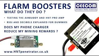 Flarm Booster & Air Buddy Amplifier for Helium, what do they do? Can USB  reduce my mining rewards ?