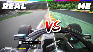 Trying to Beat Lewis Hamilton's EPIC 2020 Belgian GP Pole Lap