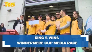 KING 5 wins annual Windermere Cup media race