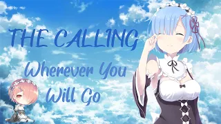 Wherever You Will Go - The Calling [Nightcore] l Lyrics ไนส์คอร์