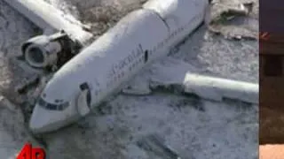 Plane Slides Off Chicago Runway