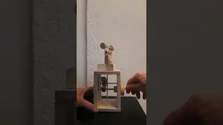 strong mouse, wooden automata