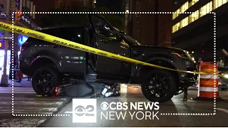 Police: Moped rider injured when stolen car flees officers in Manhattan