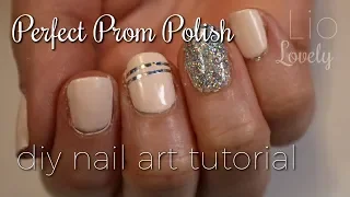 Perfect Prom Nails - An easy DIY manicure for special occasions you can do at home!