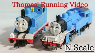 Two different Thomas running videos!Ordinary Thomas and Oigawa Thomas.